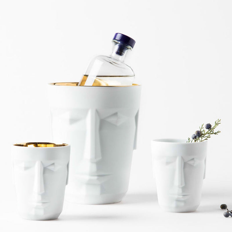 Prometheus Satin White Mug